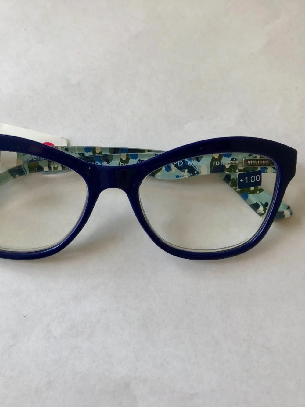 New Blue Brushwork Peepers Blue Light Filtering Reading Glasses +1.00